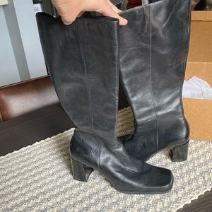 Nine West leather N-Abound high heel boots